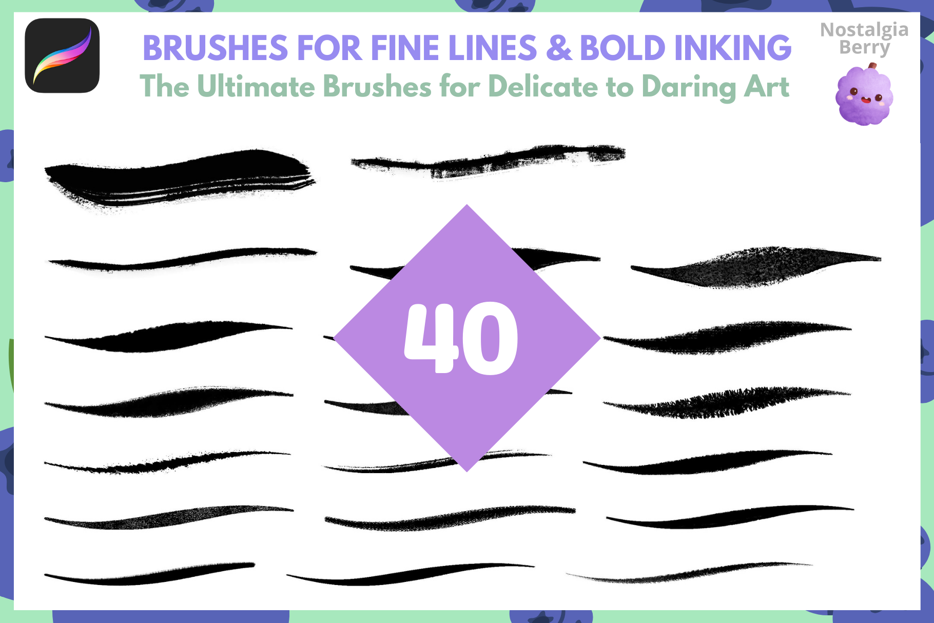 Procreate Sketchy Lineart Brushes for Anime and Manga - Cozy Brushery