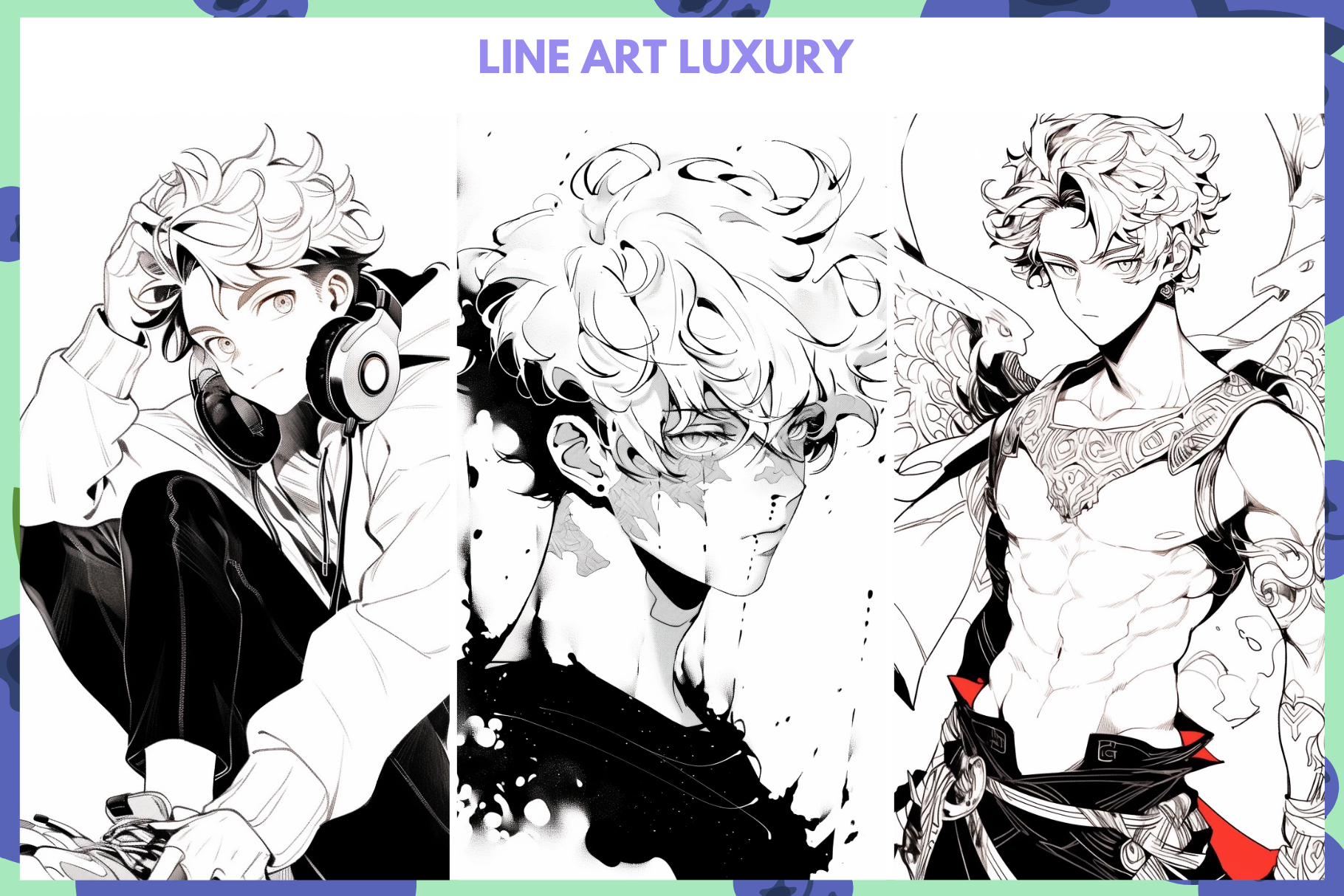 Procreate Sketchy Lineart Brushes for Anime and Manga - Cozy Brushery