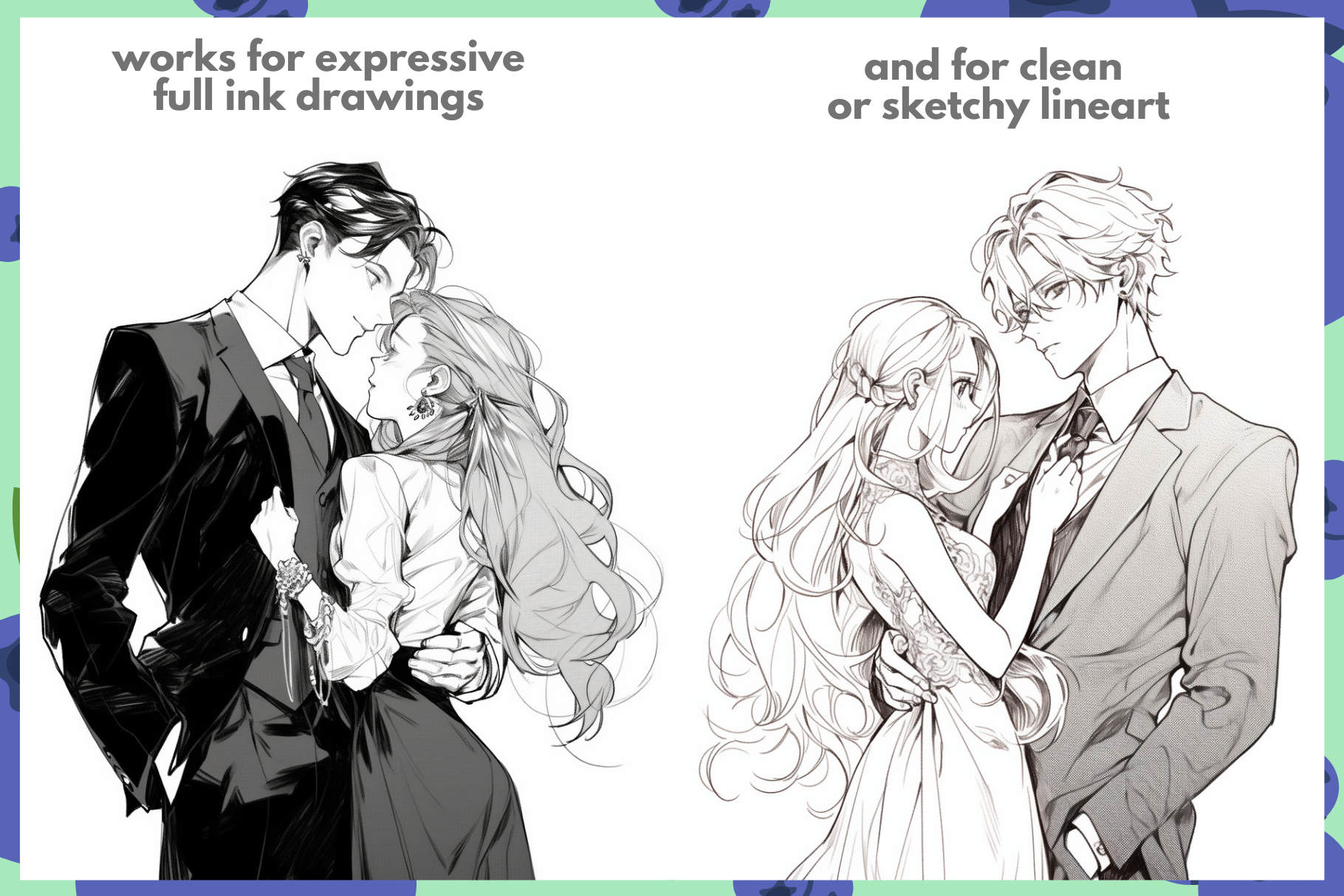 Procreate Sketchy Lineart Brushes for Anime and Manga - Cozy Brushery