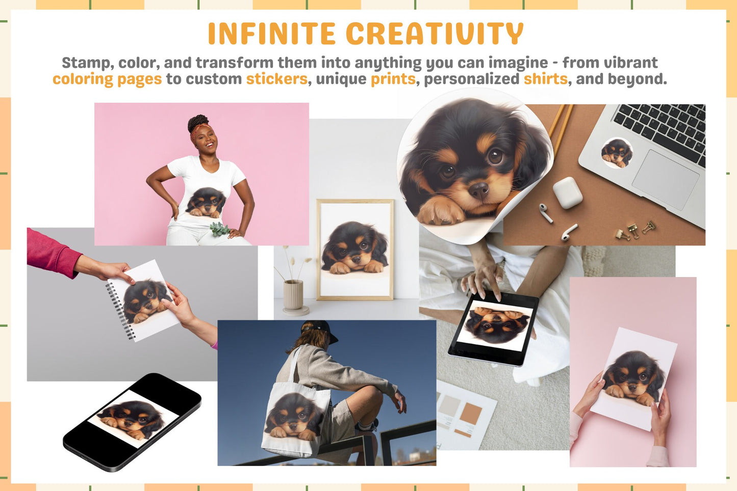 Procreate Stamps Puppy Love Pack 200 Plus Dog Stamps - Cozy Brushery