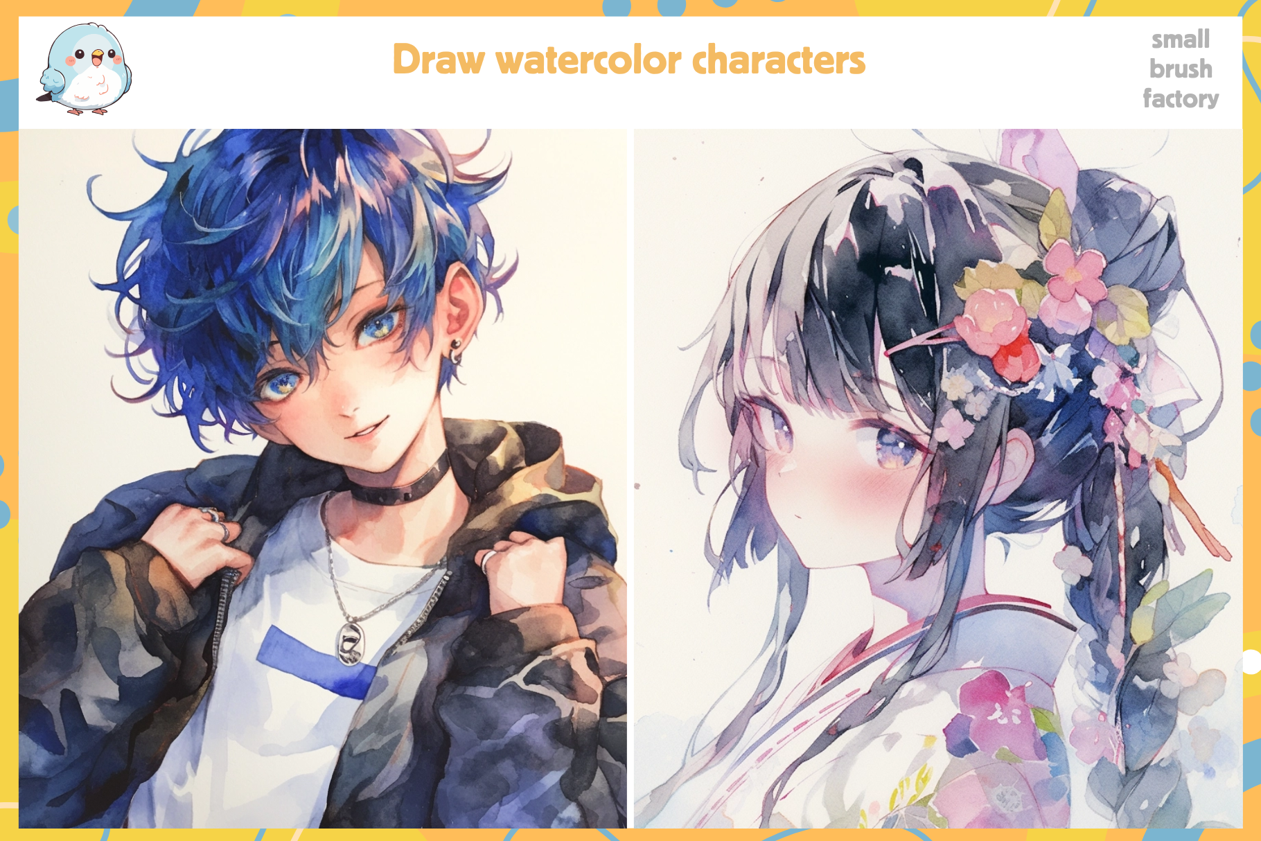 Procreate Watercolor Brushes – 10 Realistic Brushes for Flowing Washes, Textured Strokes, and Wet-on-Wet Effects - Cozy Brushery