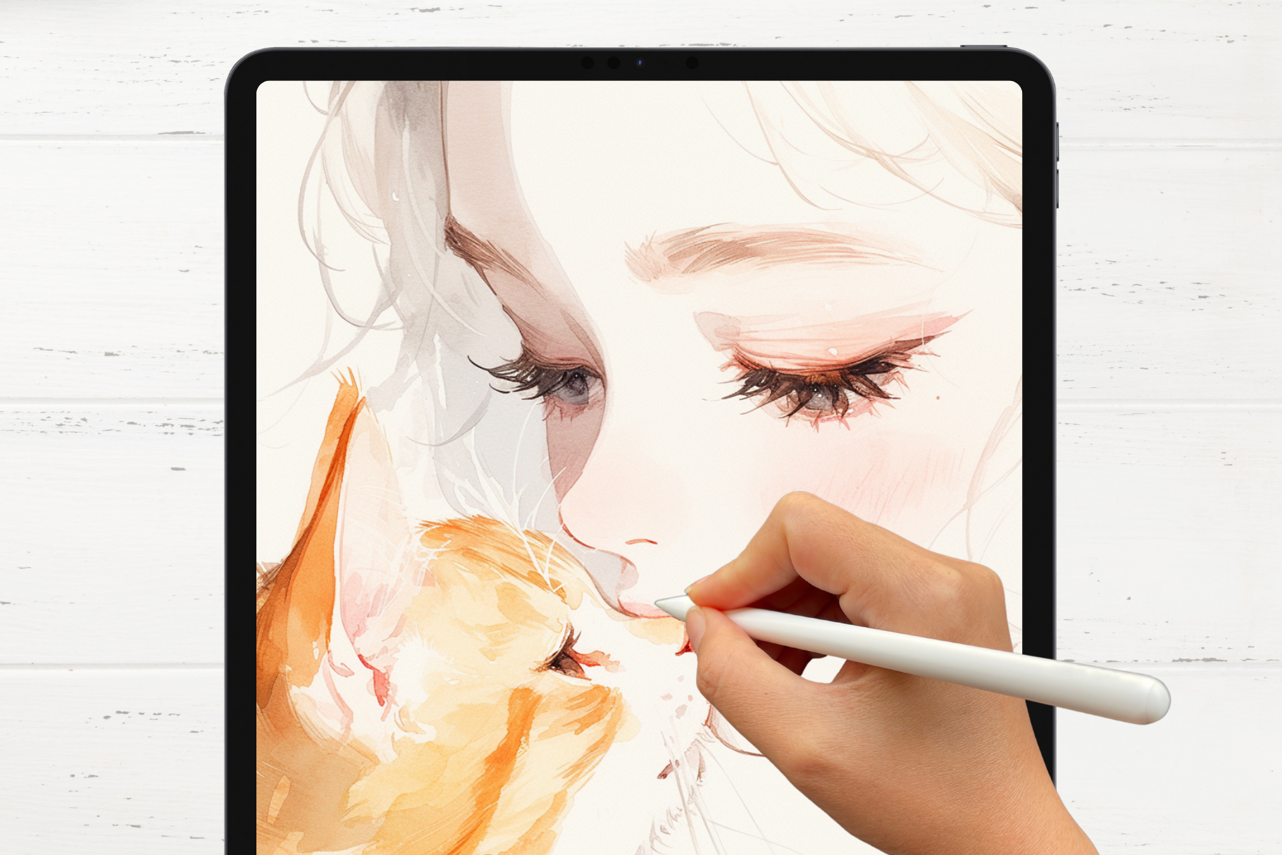 Procreate Watercolor Brushes – 79 Realistic Brushes Set - Cozy Brushery