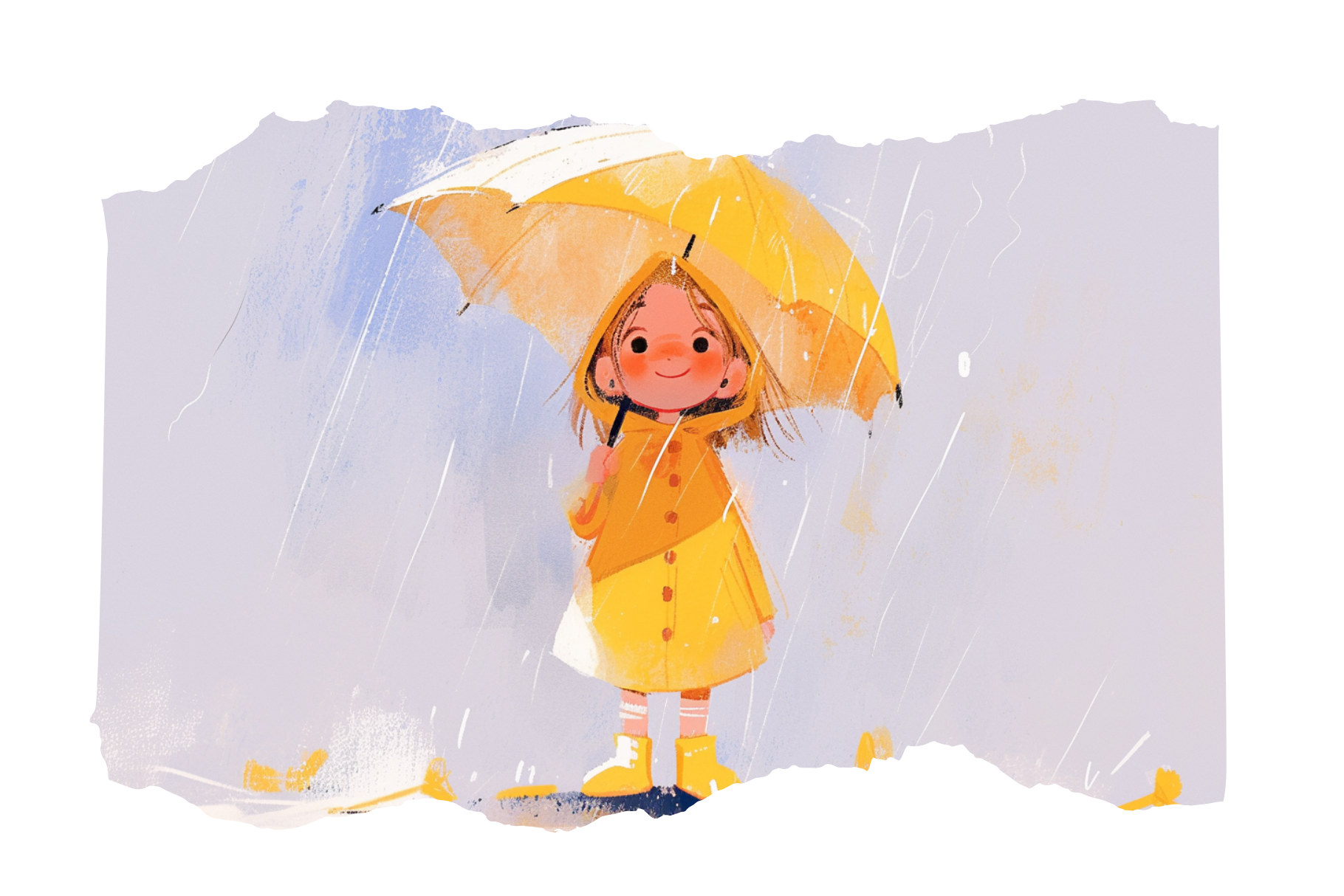 Rainy Day Delights – 43 Procreate Brushes for Water Effects - Cozy Brushery