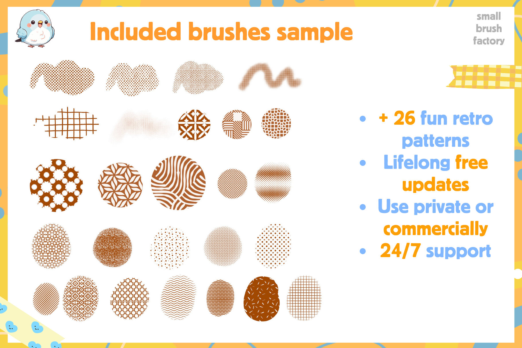Retro Anime Brushes for Procreate 20 Vintage Brushes - Cozy Brushery