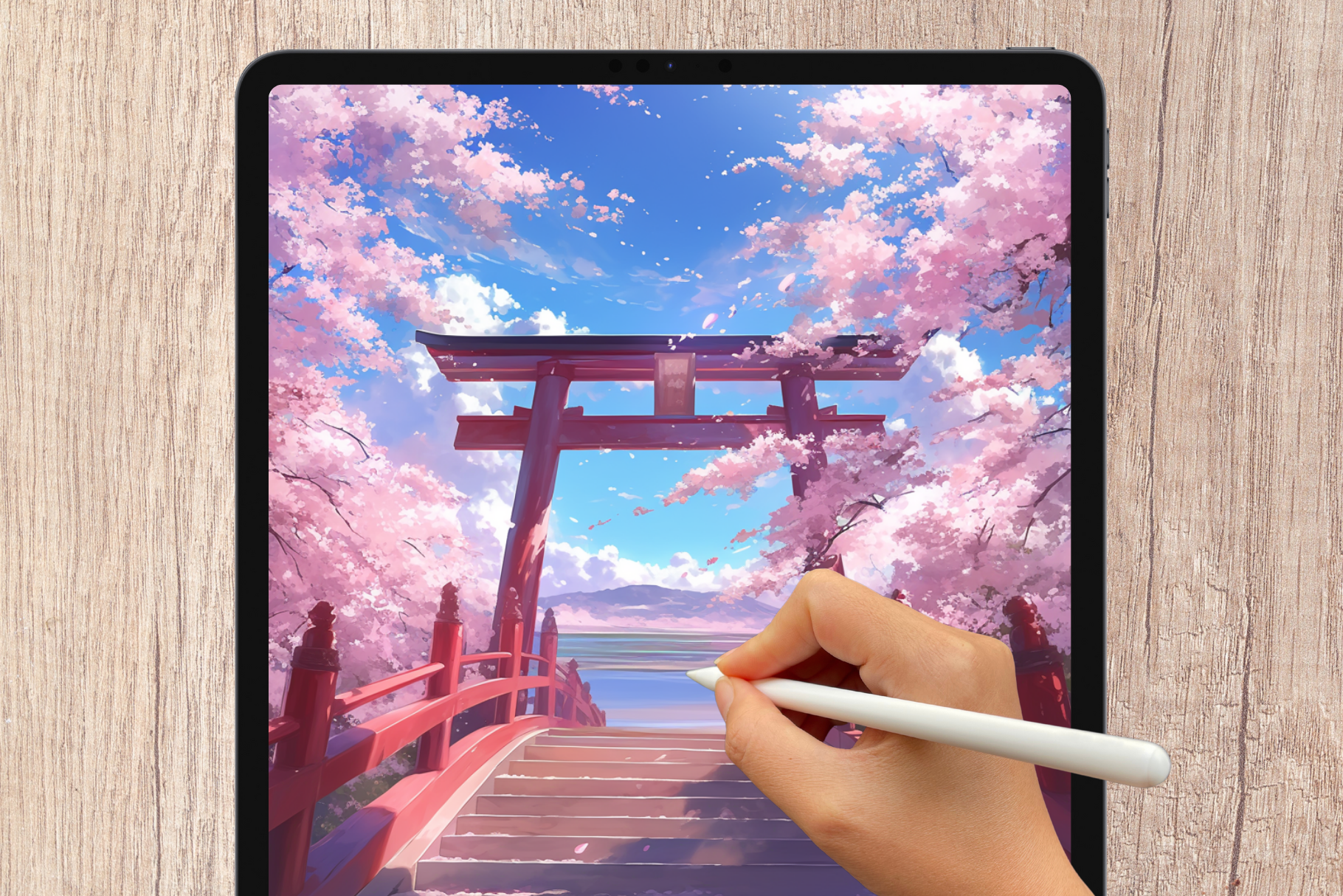 Sakura Bliss – 120 Procreate Brushes for Floral Art - Cozy Brushery