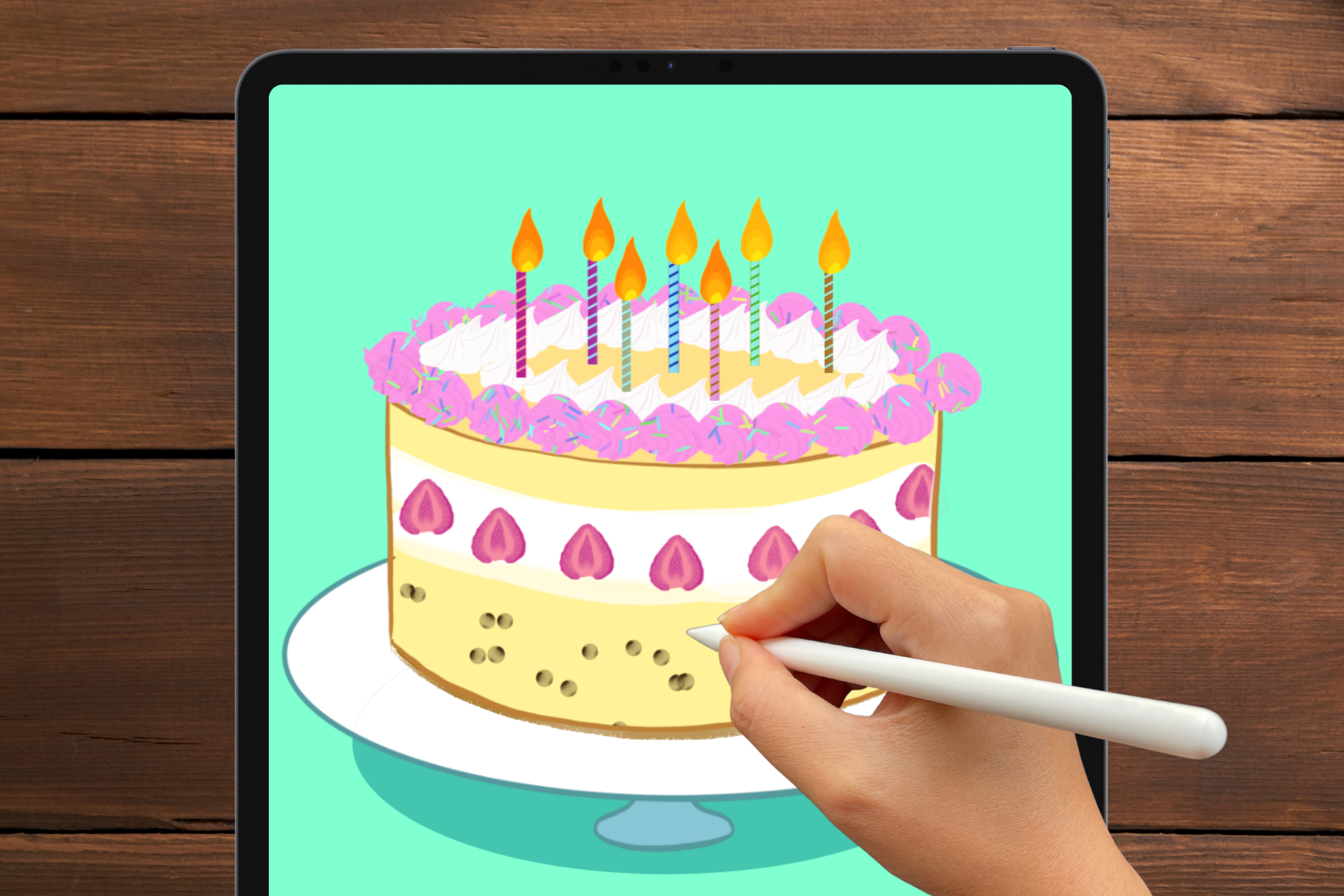 Sweet Frosting Fun – 74 Procreate Brushes for Cake Art - Cozy Brushery