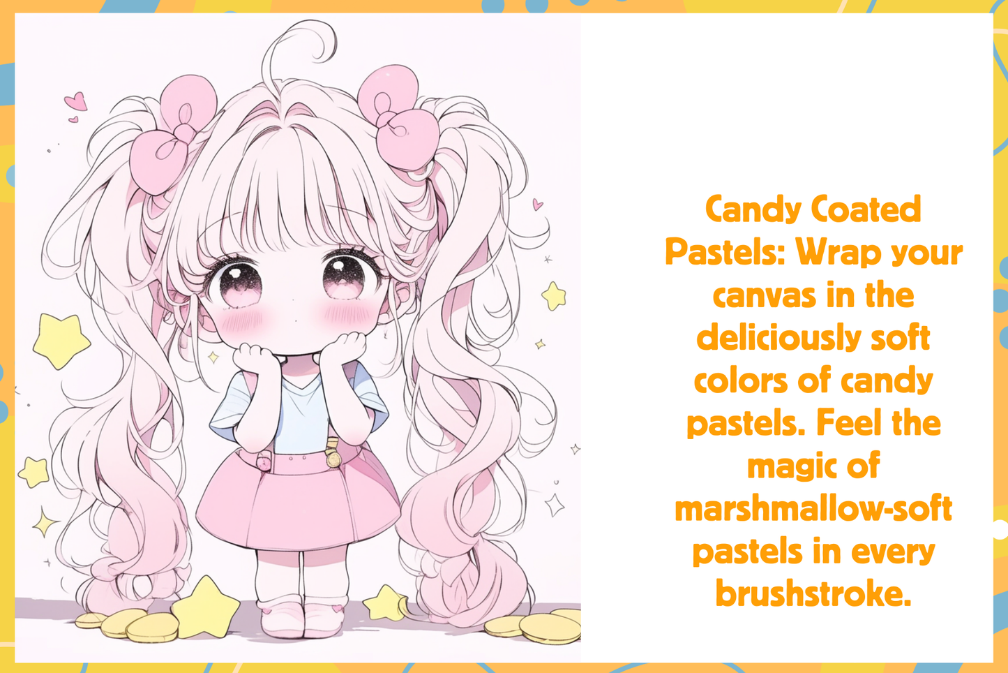 Sweet Pastel Dream Crayons & Pencils - 18 Brushes Set - Cozy Brushery