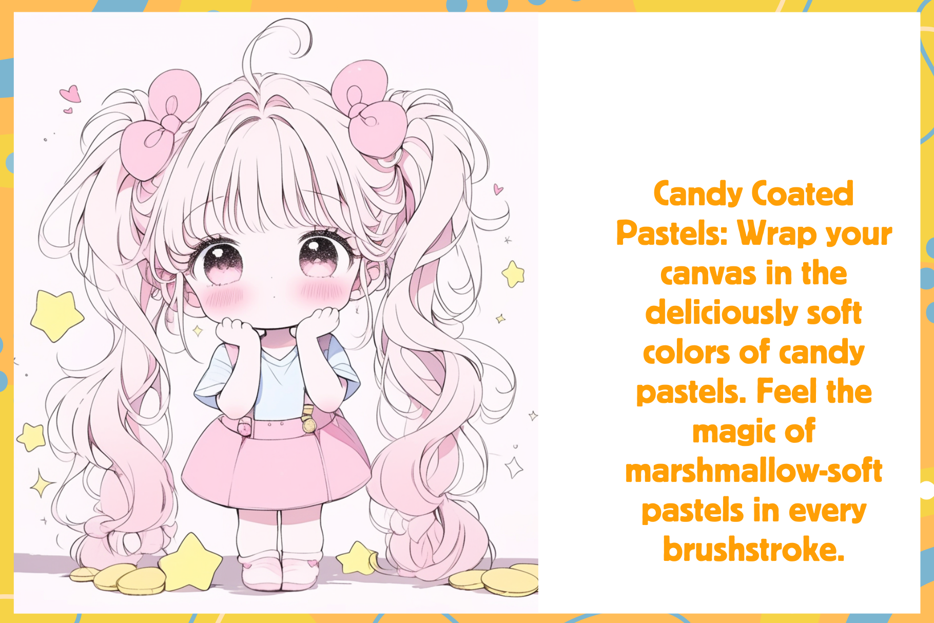 Sweet Pastel Dream Crayons & Pencils - 18 Brushes Set - Cozy Brushery