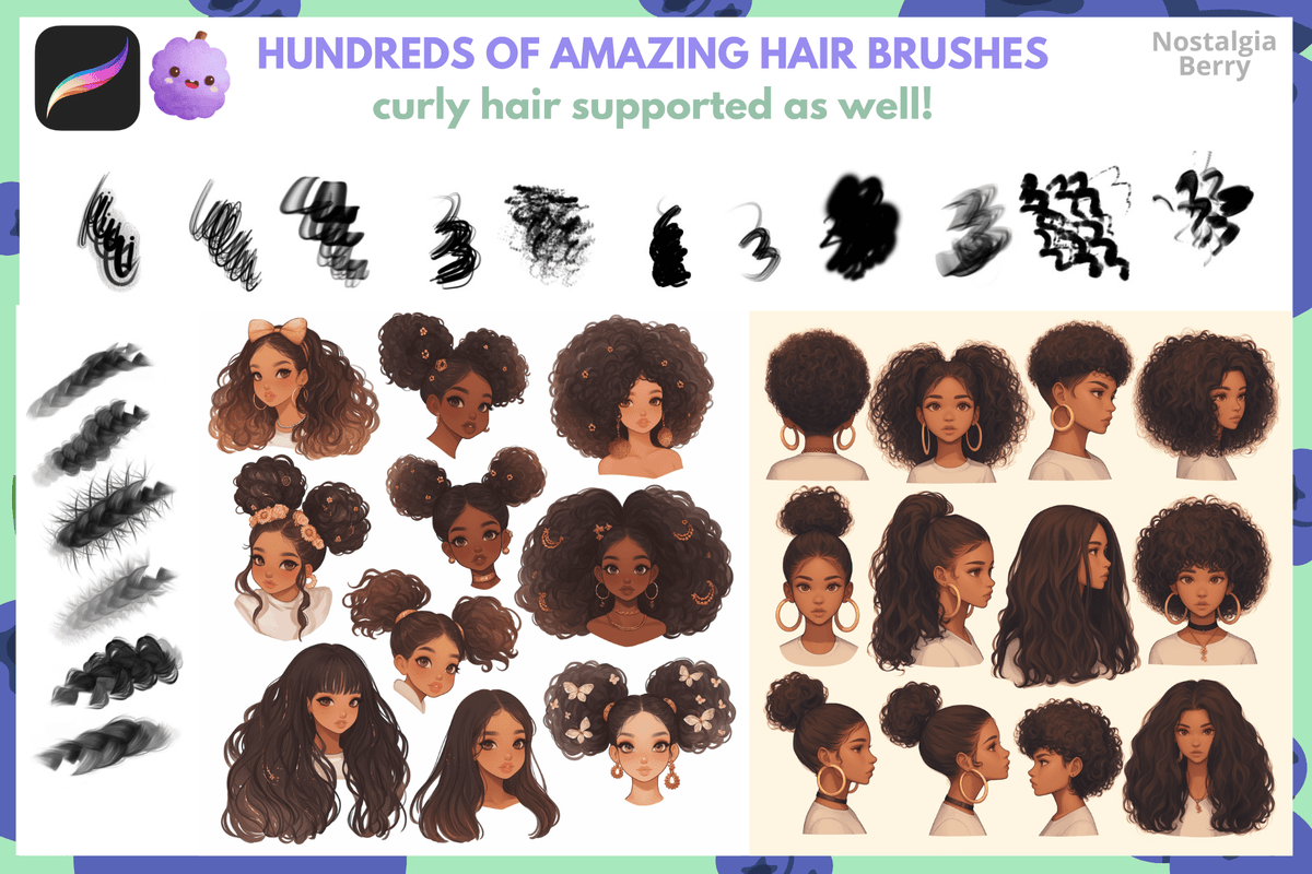 Ultimate Anime & Manga Bundle · 3500+ Procreate Brushes 3rd - Cozy Brushery