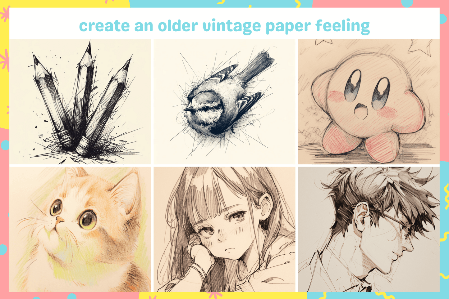Ultimate Pencil Paper Texture Brushes for Procreate - Sketch, Hatching, Lineart, 81 Brushes, 28 Textures, 24 Papers, Sketching Essentials - Cozy Brushery