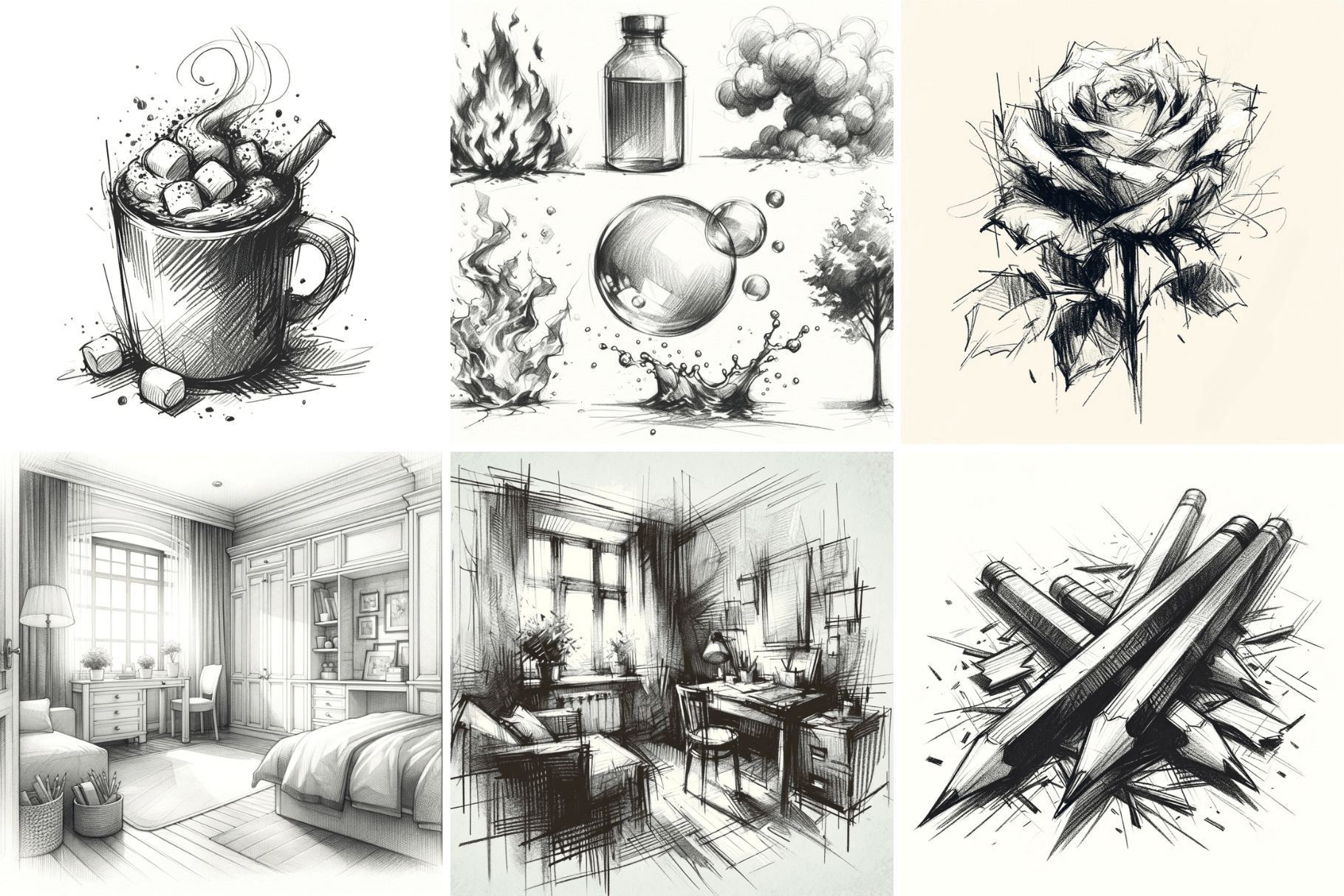 Ultimate Pencil Paper Texture Brushes for Procreate - Sketch, Hatching, Lineart, 81 Brushes, 28 Textures, 24 Papers, Sketching Essentials - Cozy Brushery