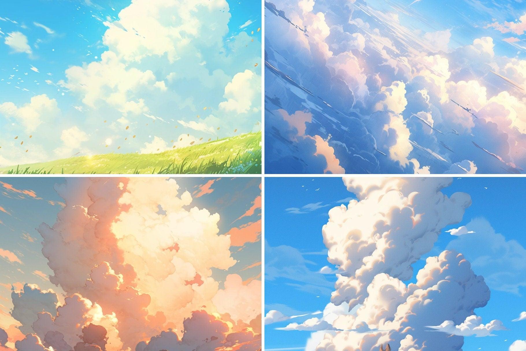Ultimate Anime & Manga Cloud Brush Pack - 50+ Procreate Brushes for Comics and Realism - Cozy Brushery