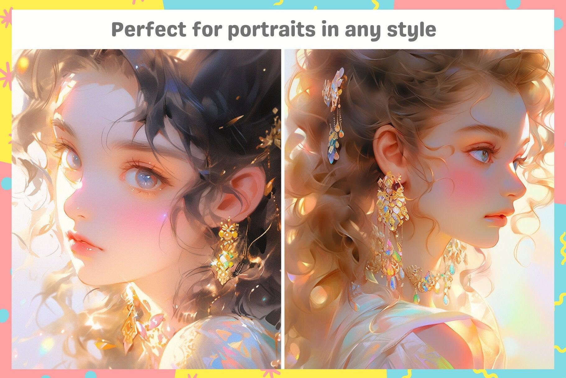 Ultimate Gold Brush Collection for Procreate - 35 Realistic Textured Brushes for All Art Styles - Cozy Brushery