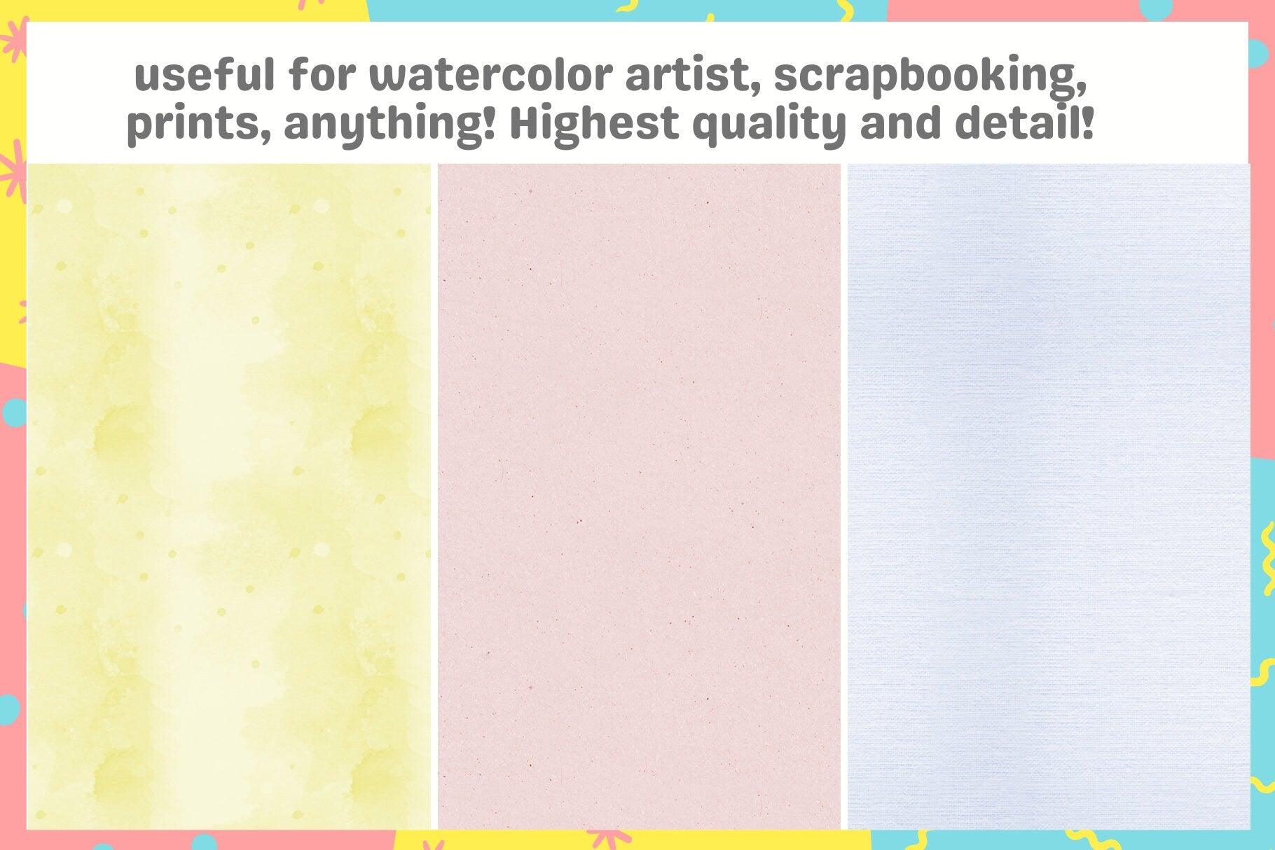 Ultimate Paper Texture Procreate Brush Set - 28 Realistic Textures for Scrapbooking & Watercolor - Cozy Brushery