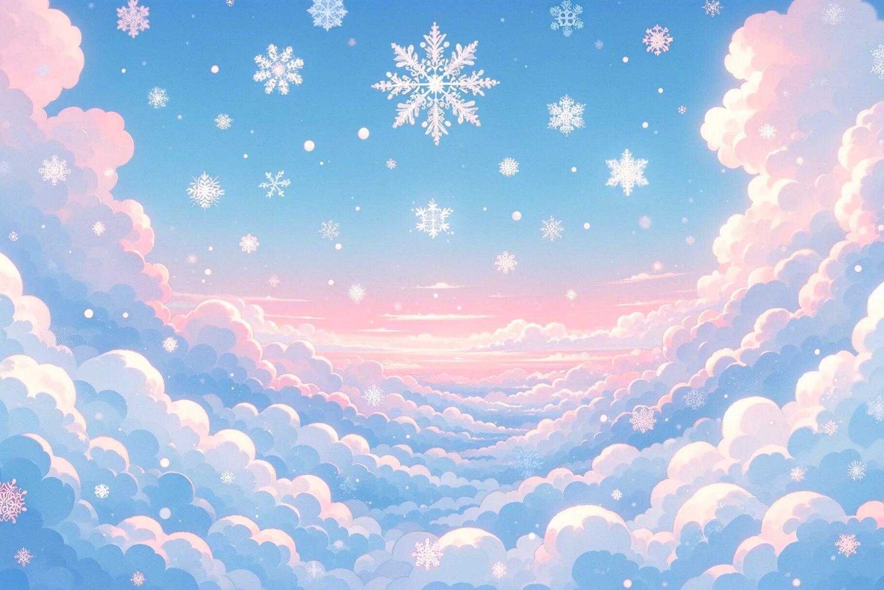 Ultimate Snow Brushes & Stamps Pack - 100+ Realistic and Anime Snow Brushes, 70+ Snow Stamps for Procreate - Cozy Brushery