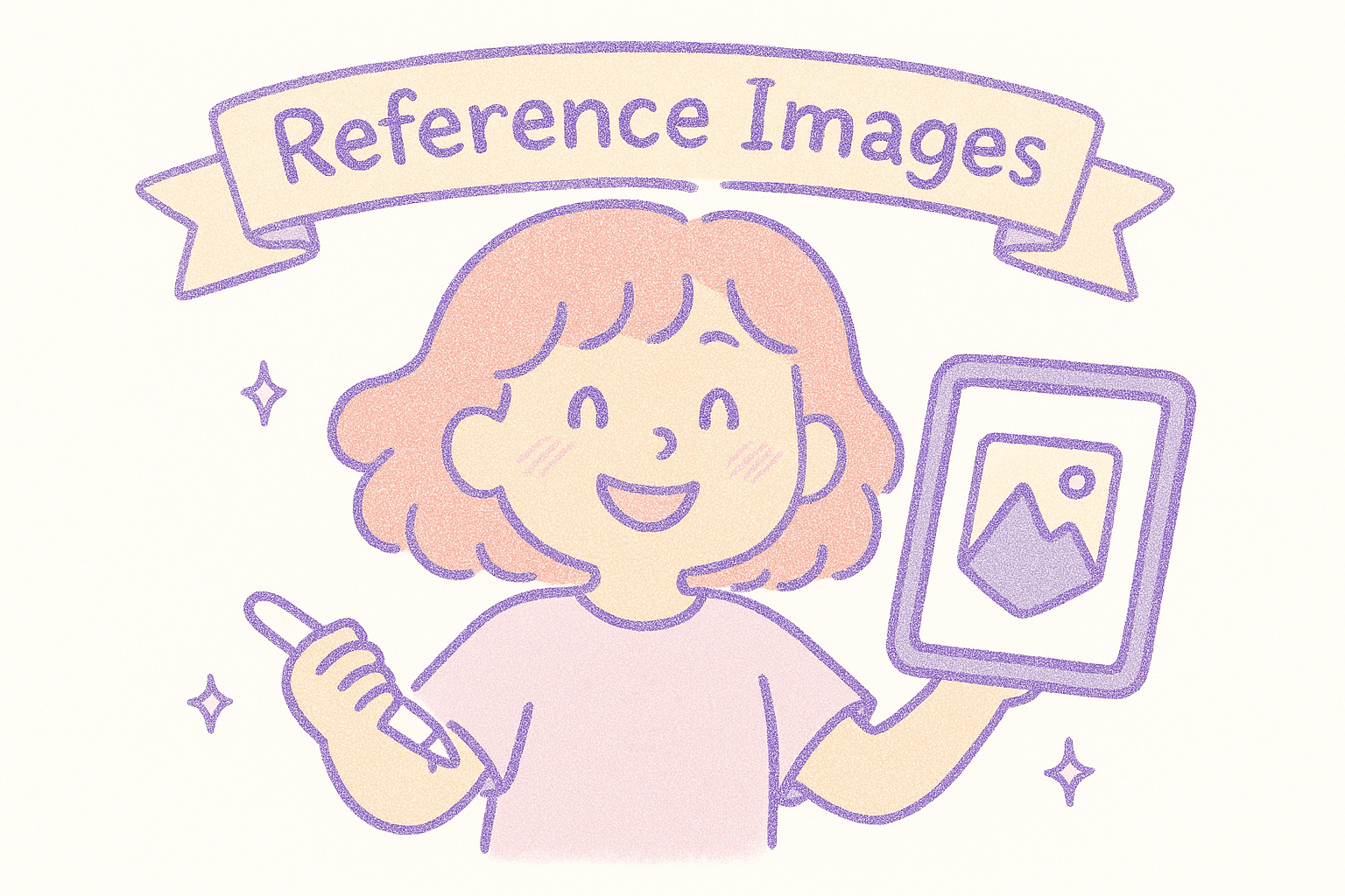Using Reference Images and Canvas Guides in Procreate