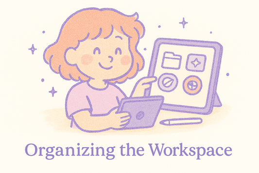 Organizing Your Workspace in Procreate - Cozy Brushery
