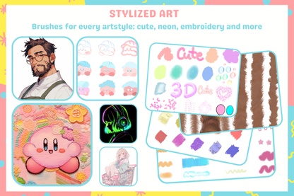 Procreate Brushes Mega Bundle: Ultimate Cozy Brushery Collection