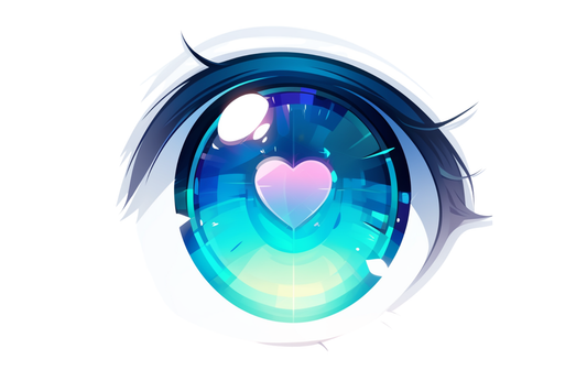 Procreate Stamps: 112 Anime and Manga Eye Stamps for Illustrations, Character Design, and Digital Sketching