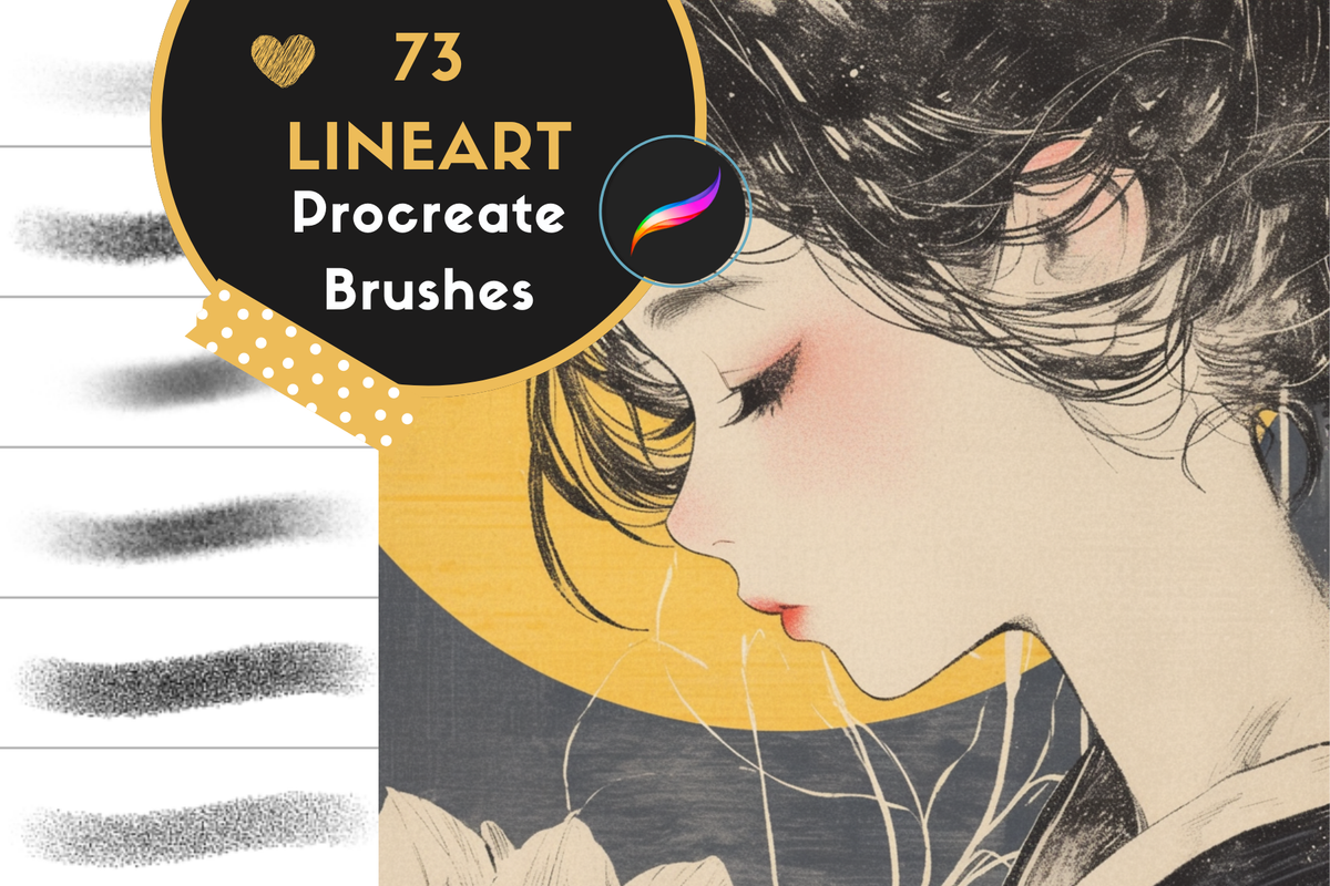 Pencil Brush Pack: 36 Realistic Pencil Texture Brushes for Sketching and Doodles