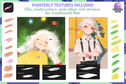 Ultimatives Anime- und Manga-Paket · Über 3500 Procreate-Pinsel