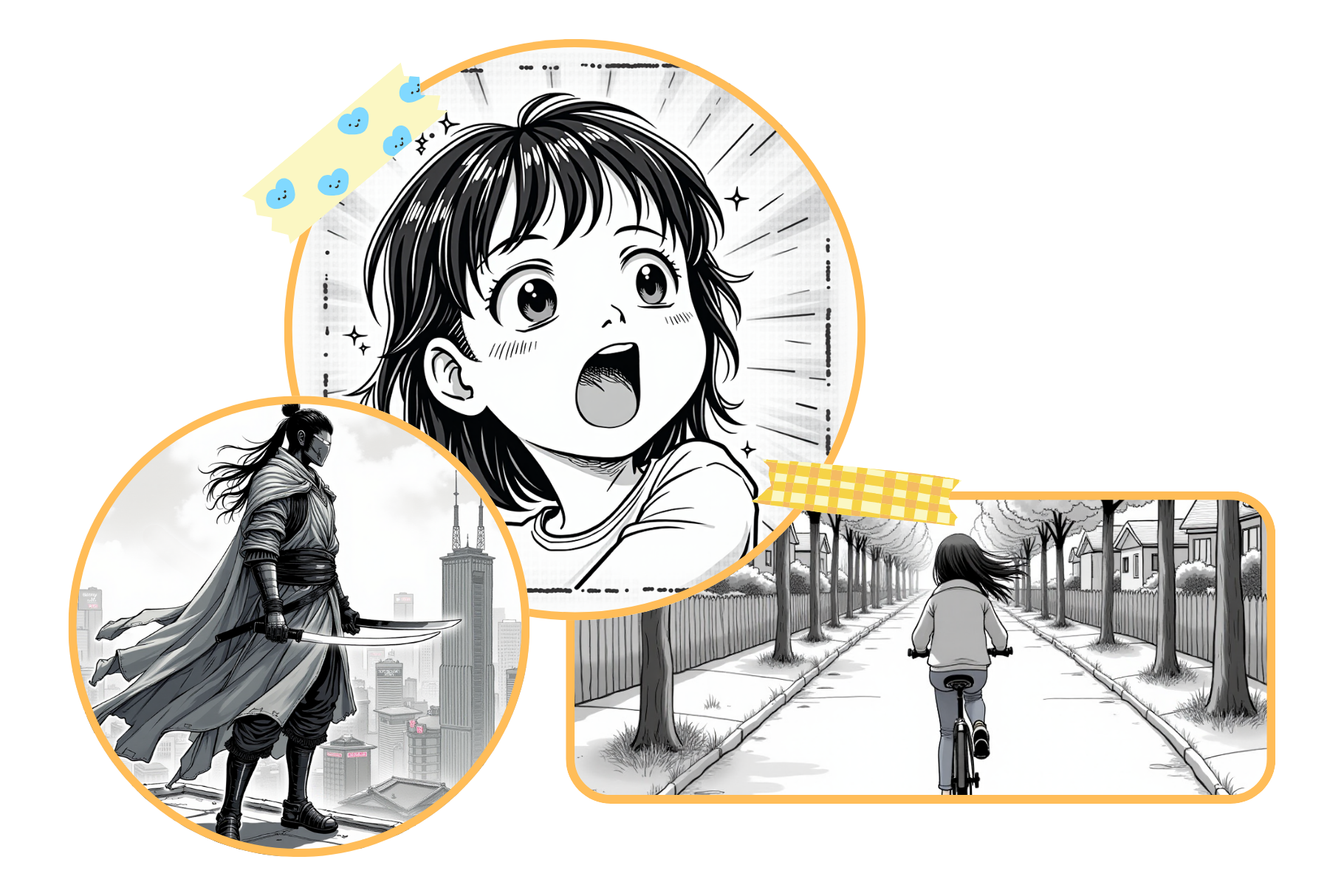 Procreate Manga Brushes Pack – 87 Brushes for Lineart, Shading, Foliage, Speed Lines, and Halftones - Cozy Brushery