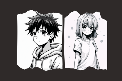 Procreate Manga Brushes Pack – 87 Brushes for Lineart, Shading, Foliage, Speed Lines, and Halftones - Cozy Brushery