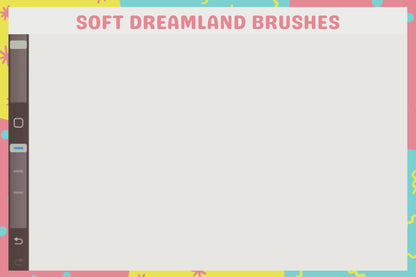 Procreate Soft Pastel Paradise Brushes, Perfect for Aesthetic Art and Cotton Candy Creations, Anime, Manga Style